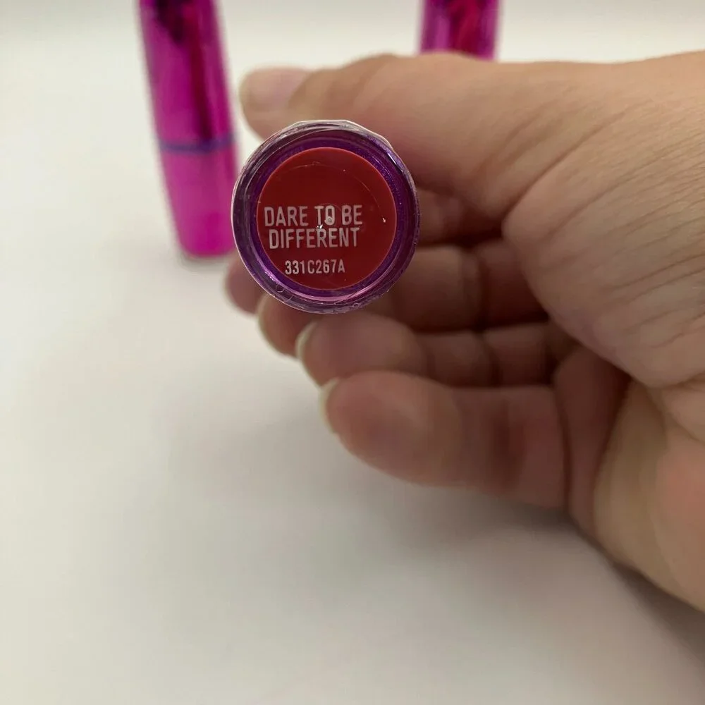 Makeup Revolution I Heart Makeup Lip Geek Lipstick dare to be different Pck of 3